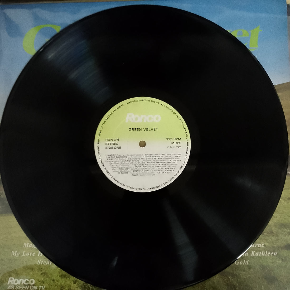 แผ่นเสียง Various - Green Velvet Vinyl VG+