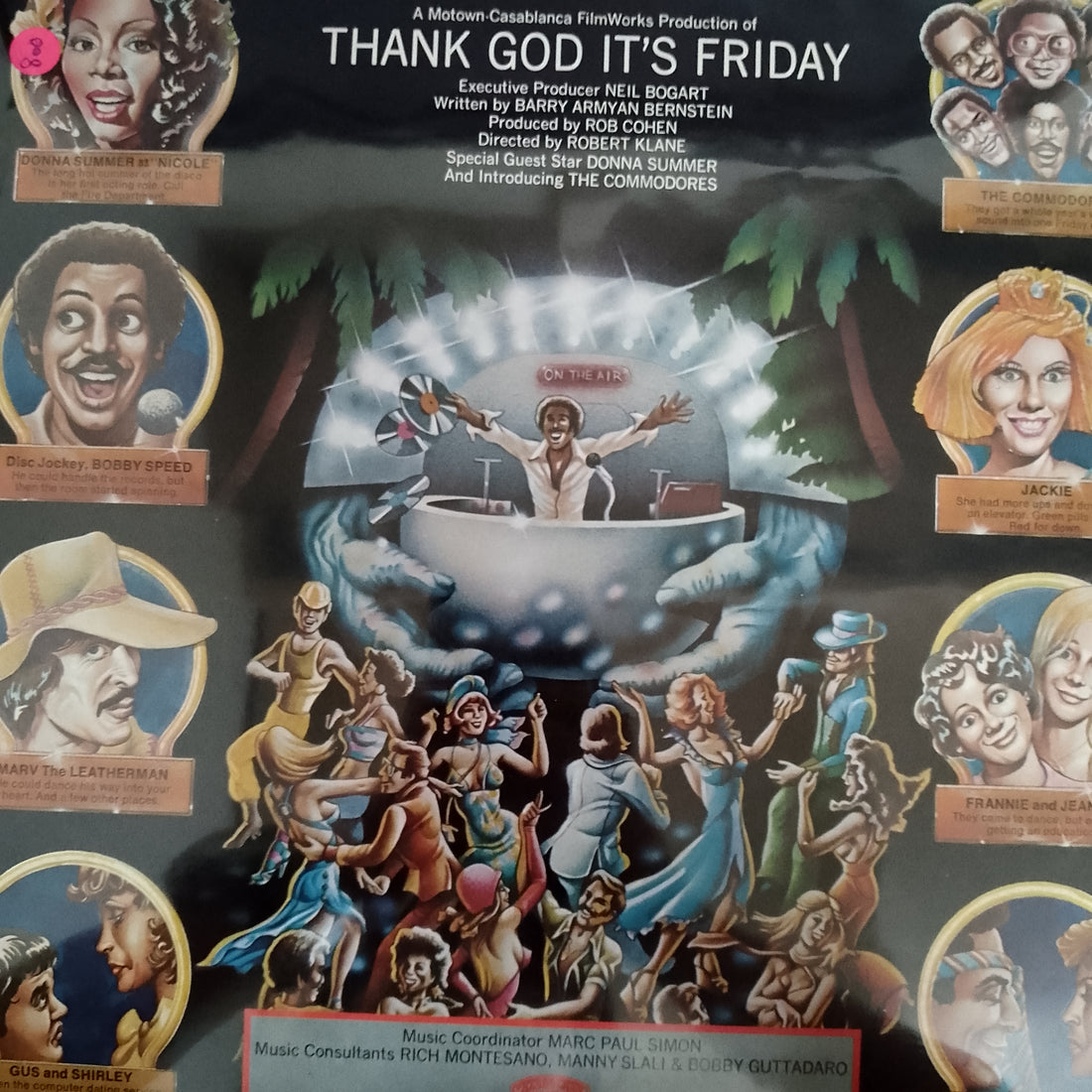 แผ่นเสียง Various - Thank God It's Friday The Original Motion Picture Soundtrack Vinyl VG+ 2LPs