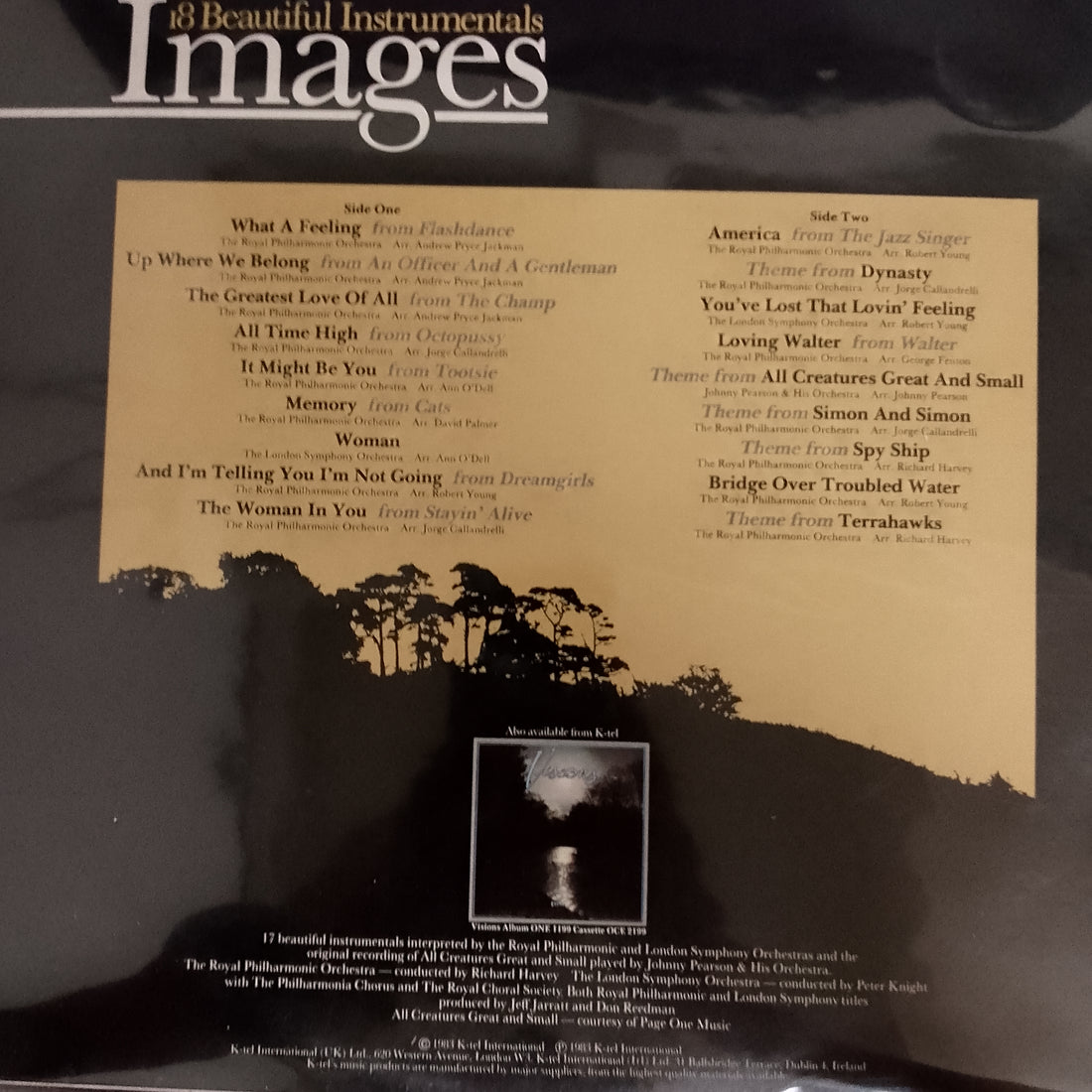 แผ่นเสียง Various - Images - 18 Beautiful Instrumentals Vinyl VG+