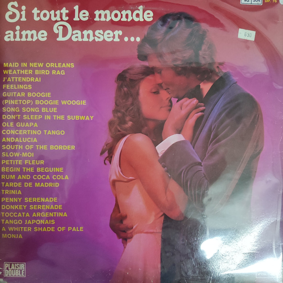 แผ่นเสียง Various - Si Tout Le Monde Aime Danser... Vinyl VG+