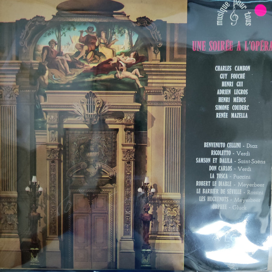 แผ่นเสียง Various - Une Soirée À L'Opéra Vinyl VG+