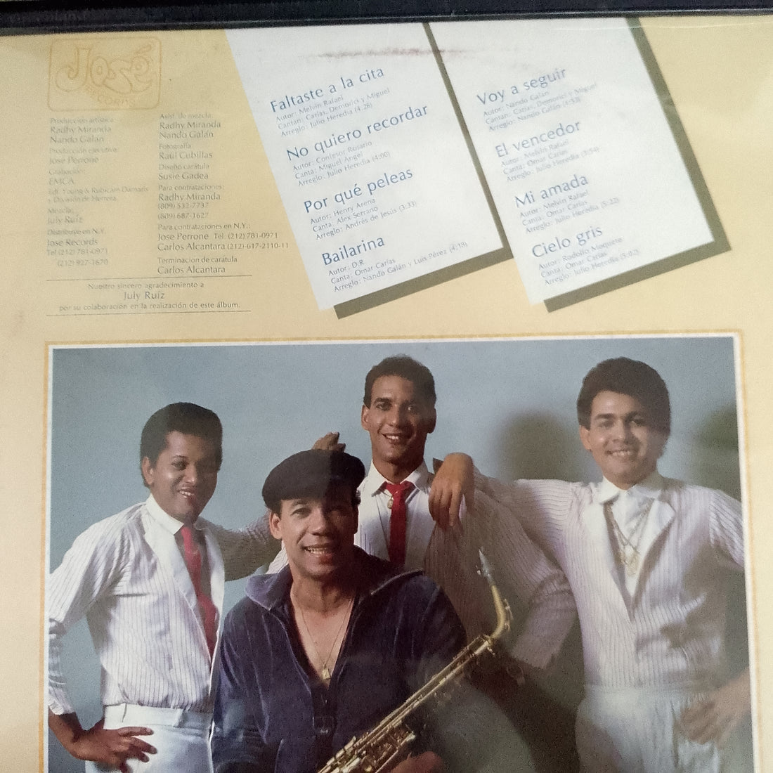 แผ่นเสียง Nando Galan Y Su Orquesta - Faltaste A La Cita Vinyl VG+