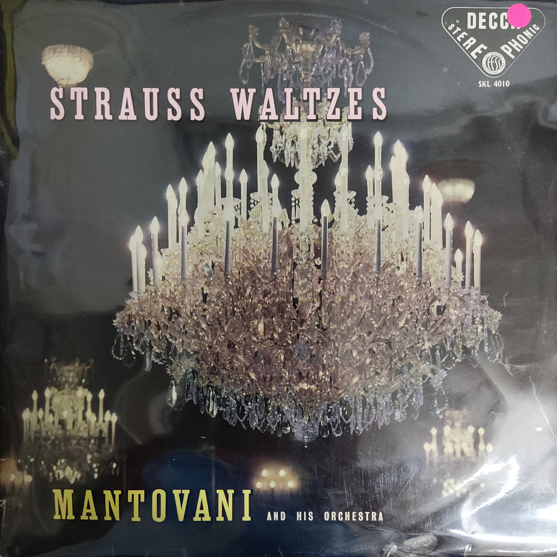 แผ่นเสียง Mantovani And His Orchestra - Strauss Waltzes Vinyl VG+