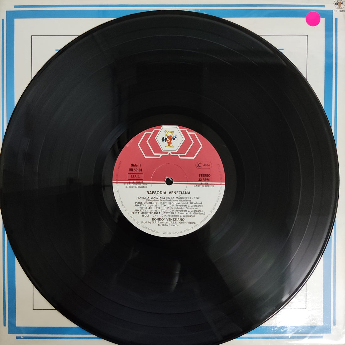 แผ่นเสียง Rondò Veneziano - Rapsodia Veneziana Vinyl VG+