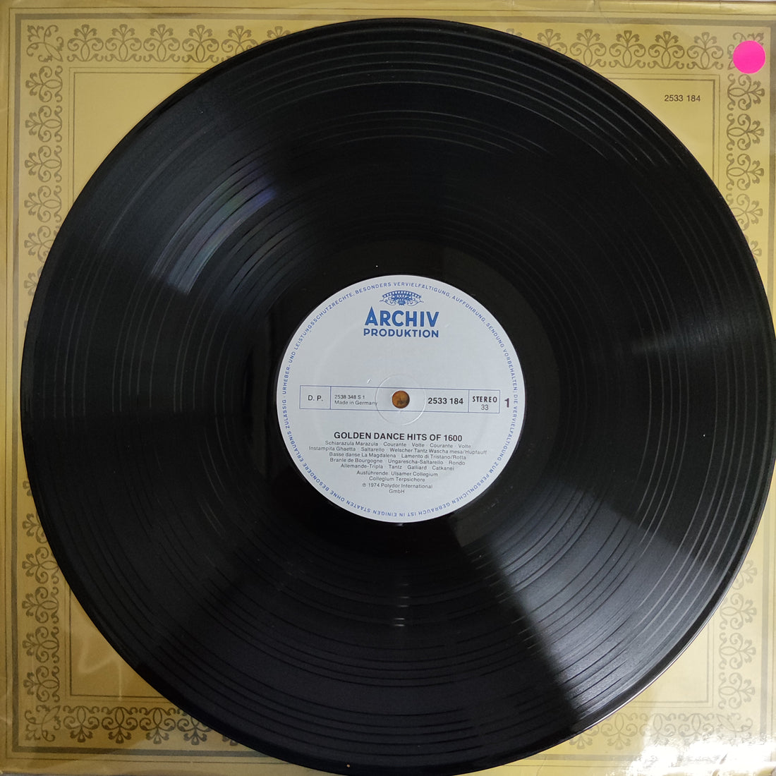 แผ่นเสียง Various - Golden Dance Hits Of 1600 Vinyl VG+