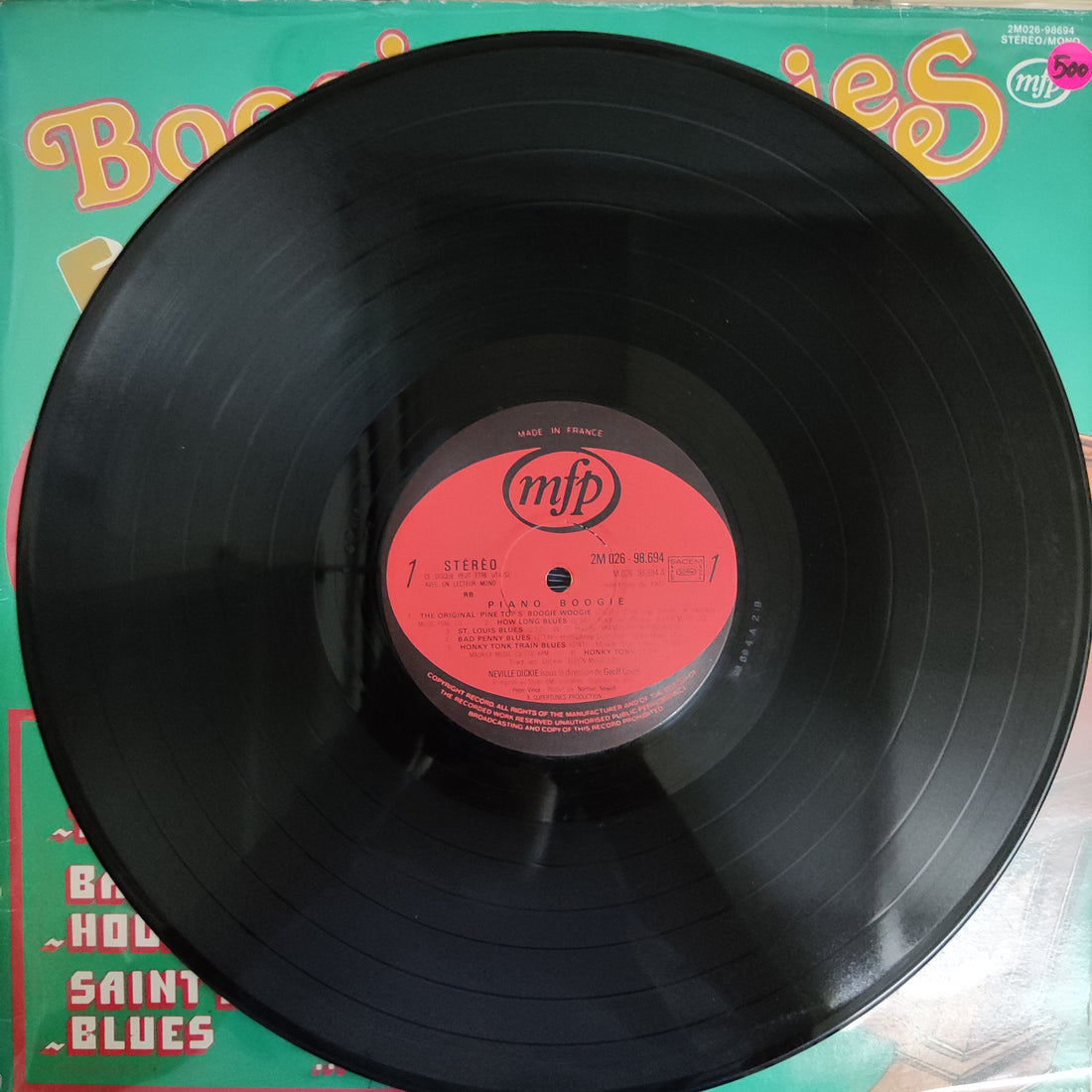 แผ่นเสียง Neville Dickie - Boogie Woogies Fantastiques Vinyl VG+