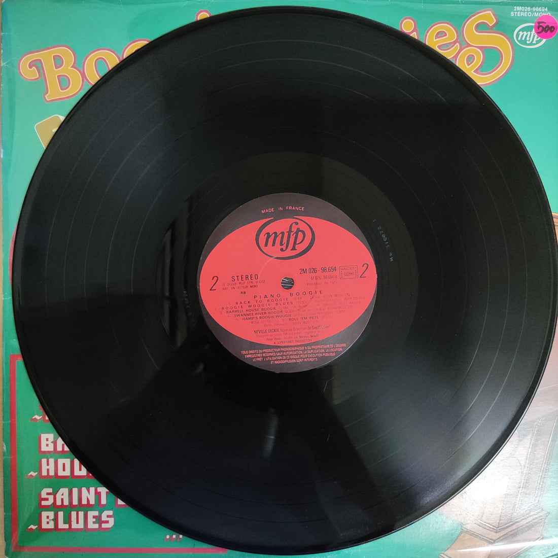 แผ่นเสียง Neville Dickie - Boogie Woogies Fantastiques Vinyl VG+