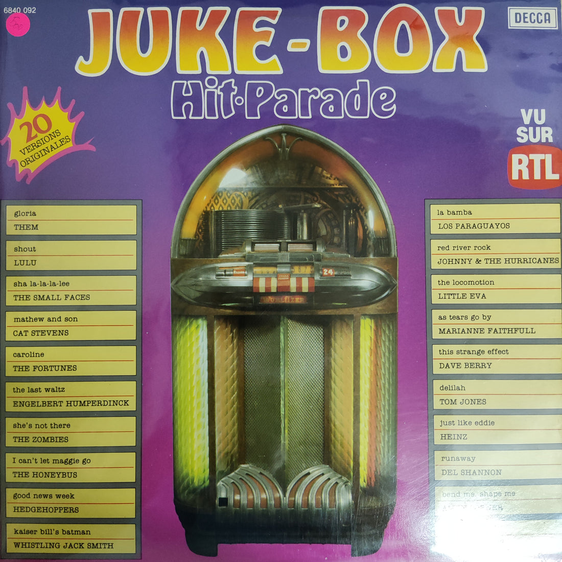 แผ่นเสียง Various - Juke-Box Hit Parade Vinyl VG+