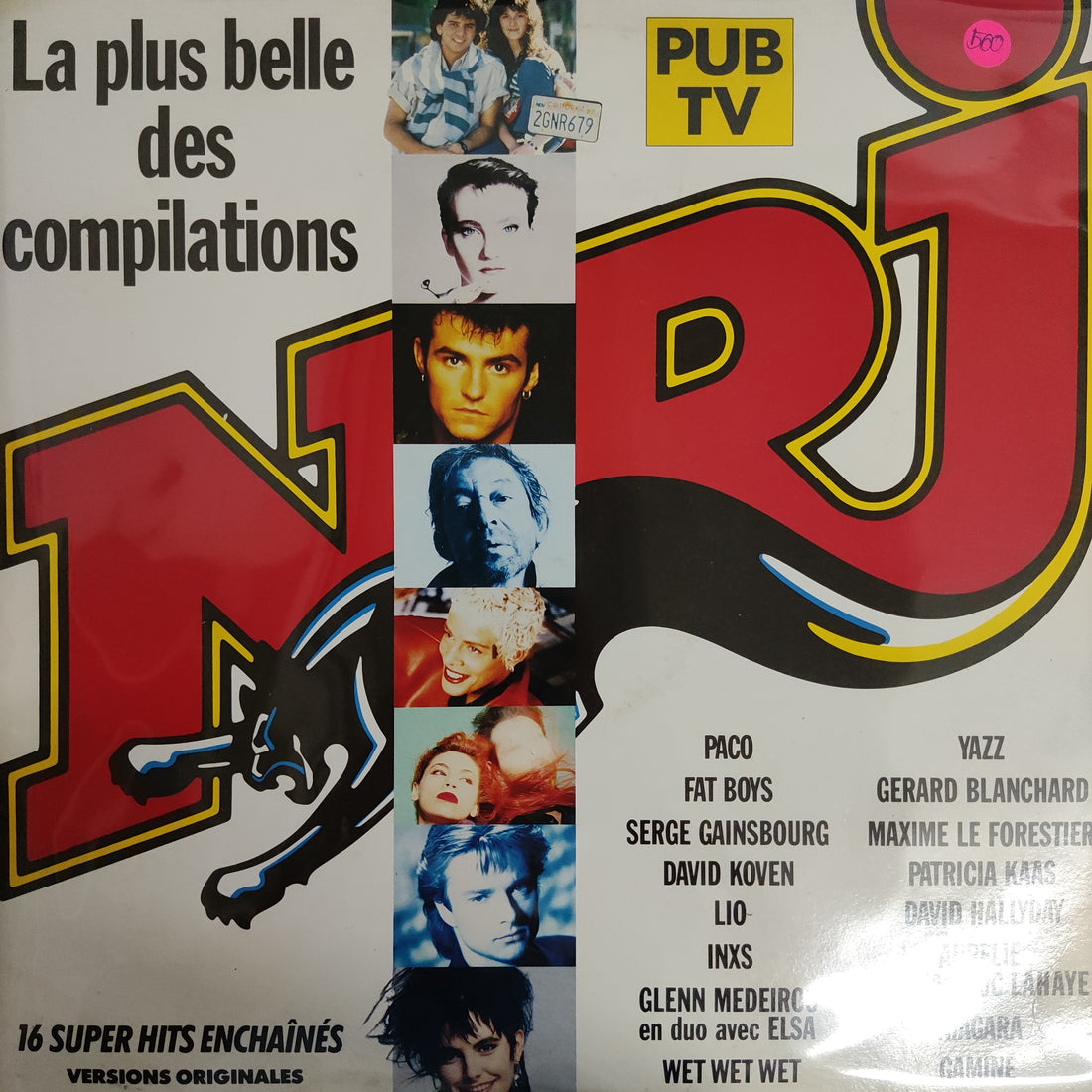 แผ่นเสียง Various - NRJ La Plus Belle Des Compilations Vinyl VG+