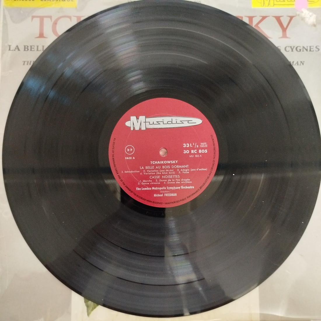 แผ่นเสียง Pyotr Ilyich Tchaikovsky, The London Festival Symphony Orchestra Direction Thomas Greene - La Belle Au Bois Dormant - Casse-noisette - Lac Des Cygnes Vinyl VG+