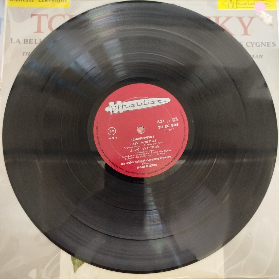 แผ่นเสียง Pyotr Ilyich Tchaikovsky, The London Festival Symphony Orchestra Direction Thomas Greene - La Belle Au Bois Dormant - Casse-noisette - Lac Des Cygnes Vinyl VG+