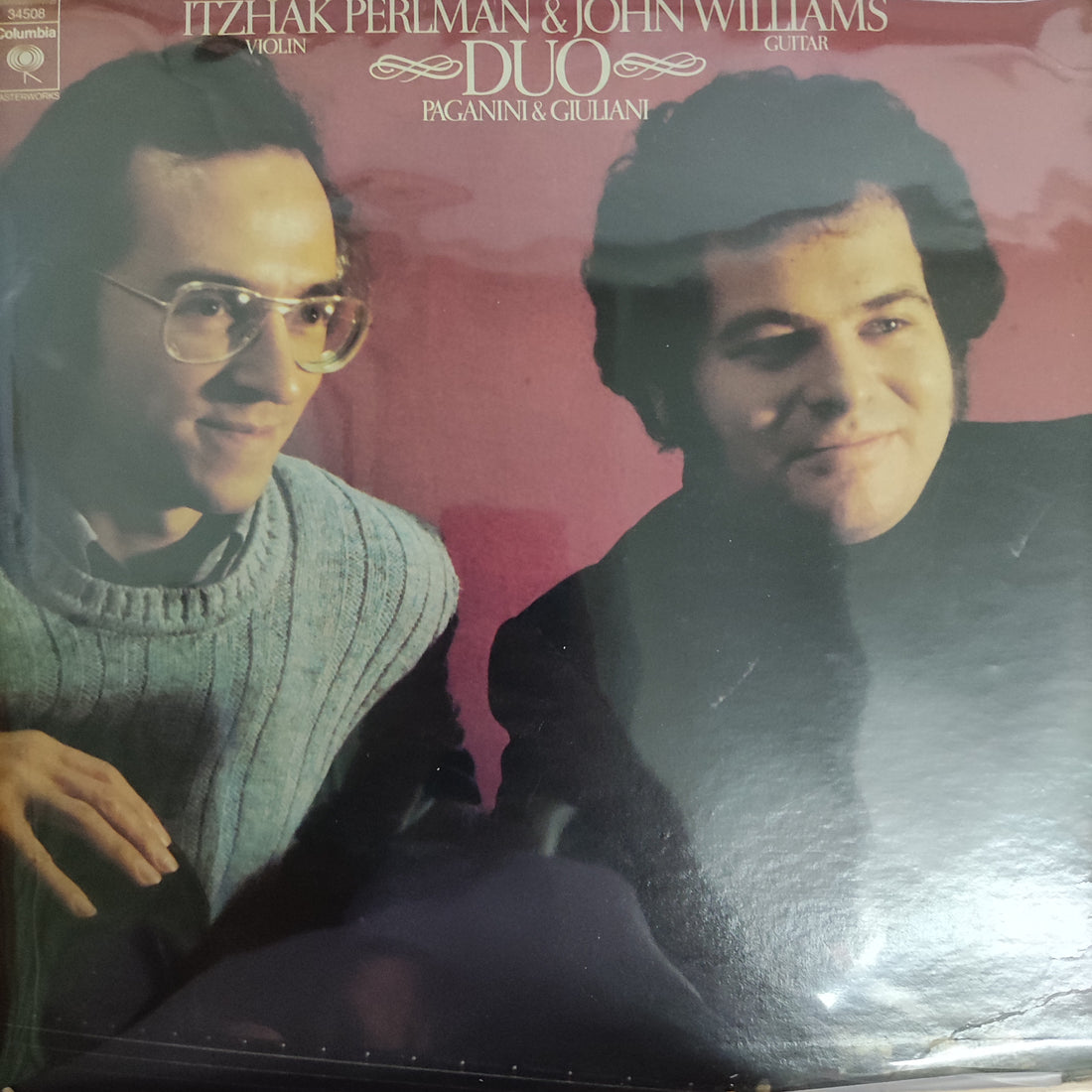 แผ่นเสียง Itzhak Perlman & John Williams - Duo - Duos For Violin And Guitar Vinyl VG+