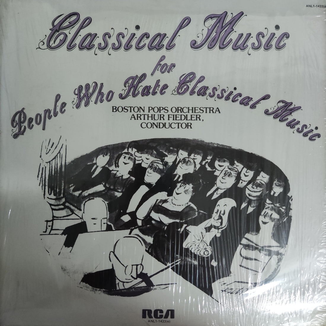 แผ่นเสียง Boston Pops Orchestra • Arthur Fiedler - Classical Music For People Who Hate Classical Music Vinyl VG+