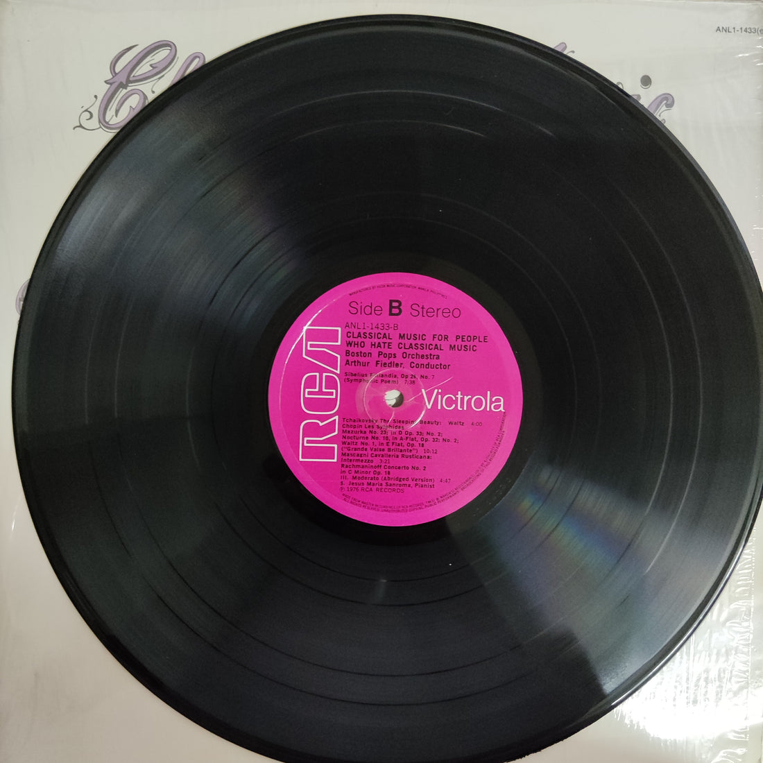 แผ่นเสียง Boston Pops Orchestra • Arthur Fiedler - Classical Music For People Who Hate Classical Music Vinyl VG+