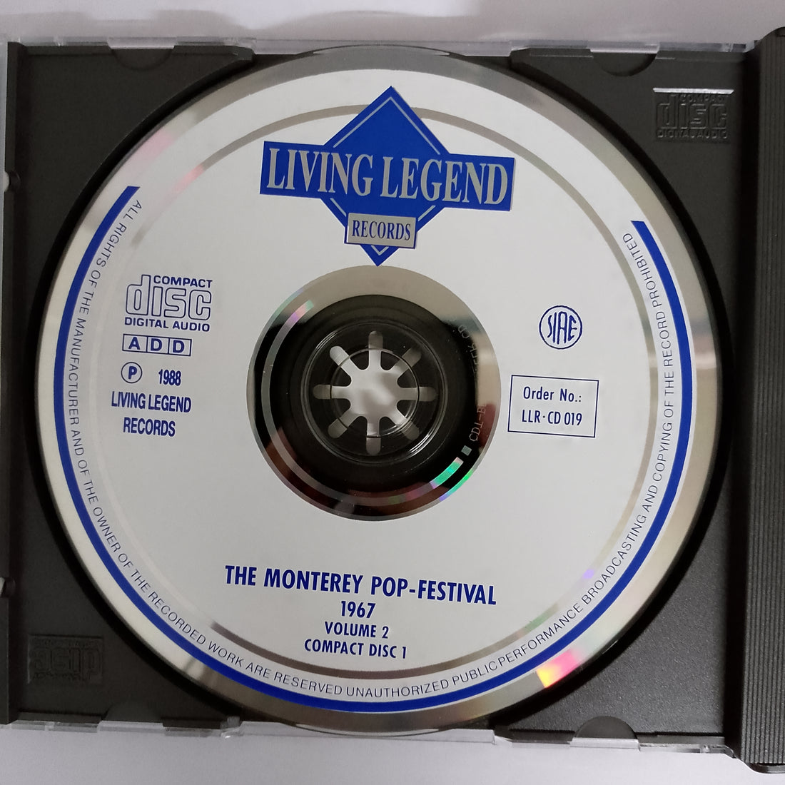 ซีดี Various - The Monterey Pop Festival 1967 Vol.2 CD VG+ 2CDs