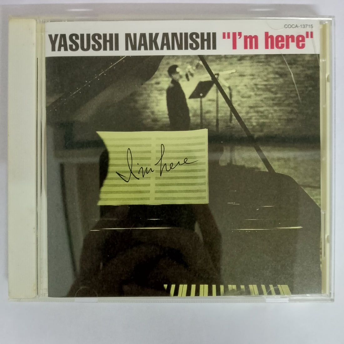 ซีดี Yasushi Nakanishi - " l'm Here" CD VG+