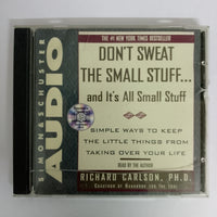 ซีดี Richard Carlson - Don't Sweat The Small Stuff CD VG+ 2CDs