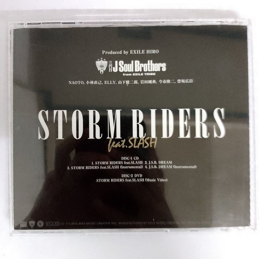 ซีดี J Soul Brothere from Exile Tribe - Storm Ridrs CD VG+ 1CD 1DVD