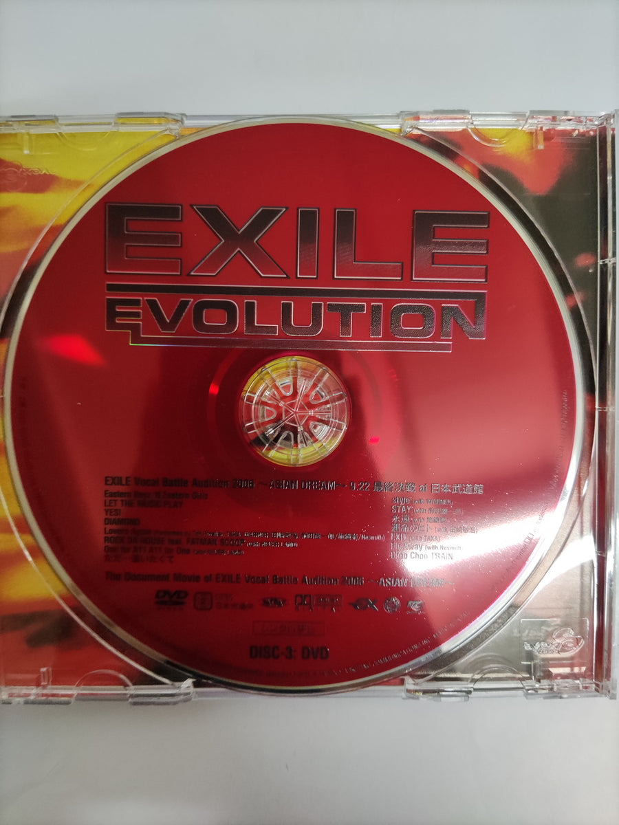 ซีดี EXILE - EVOLUTION CD VG+ 1CD 2DVD