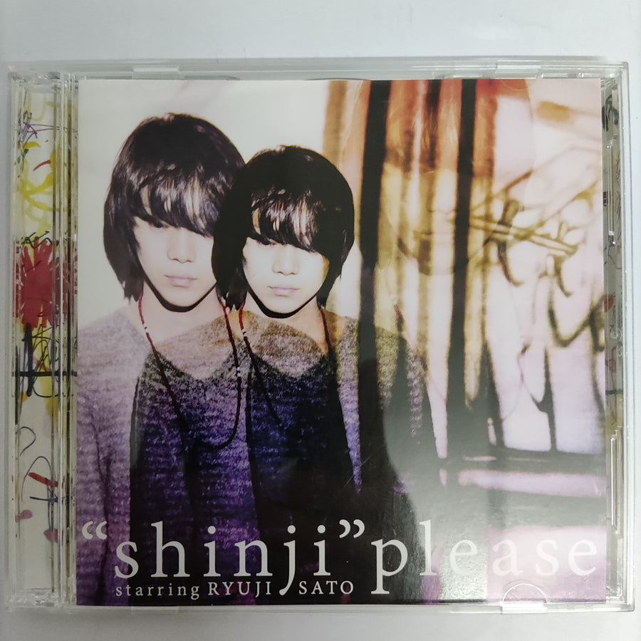 ซีดี Ryuji Sato - Shinji Please Starring CD VG+ 1CD 1DVD