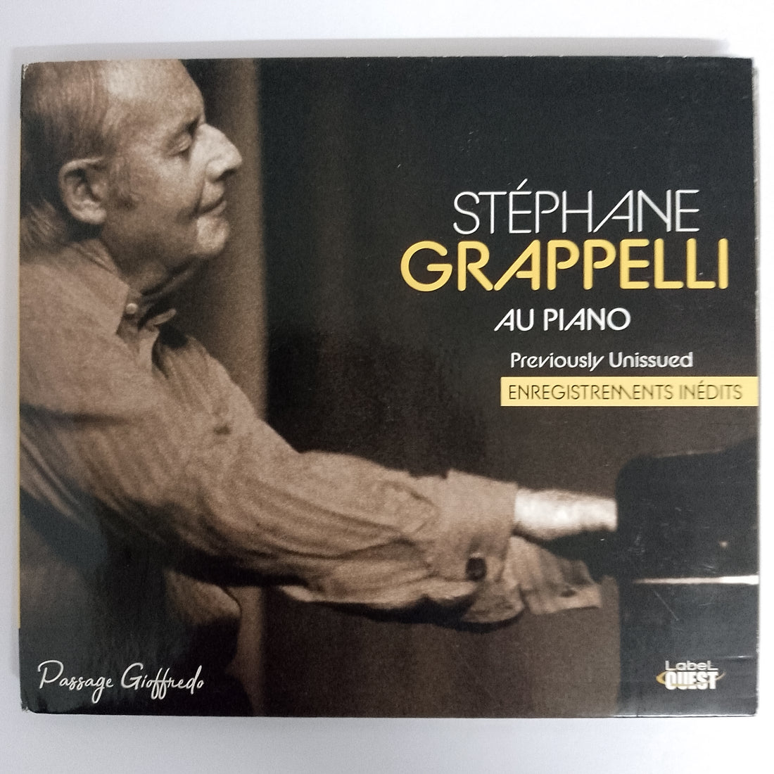 ซีดี Stéphane Grappelli - Stephane Grappelli Au Piano CD VG+