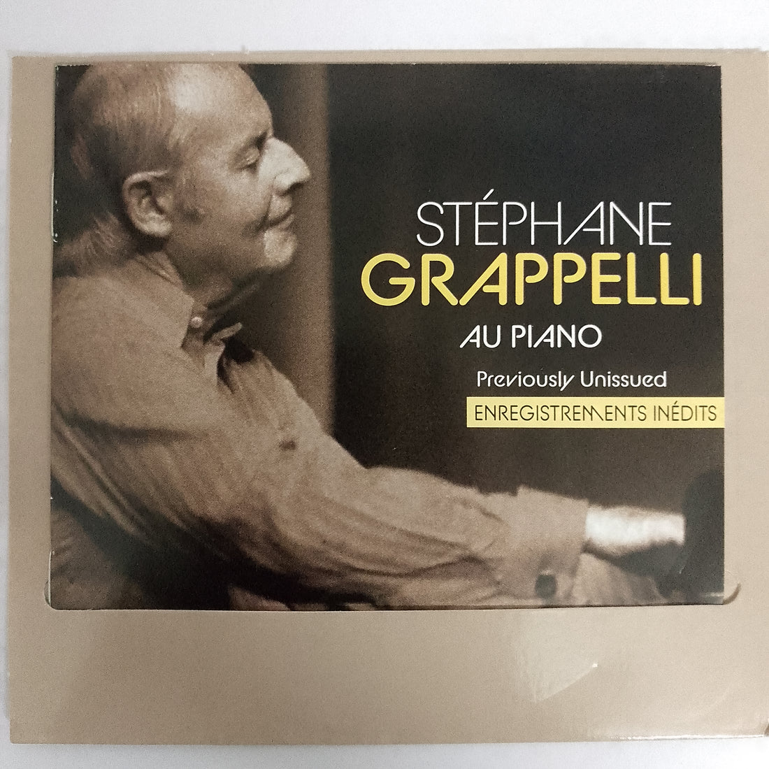 ซีดี Stéphane Grappelli - Stephane Grappelli Au Piano CD VG+