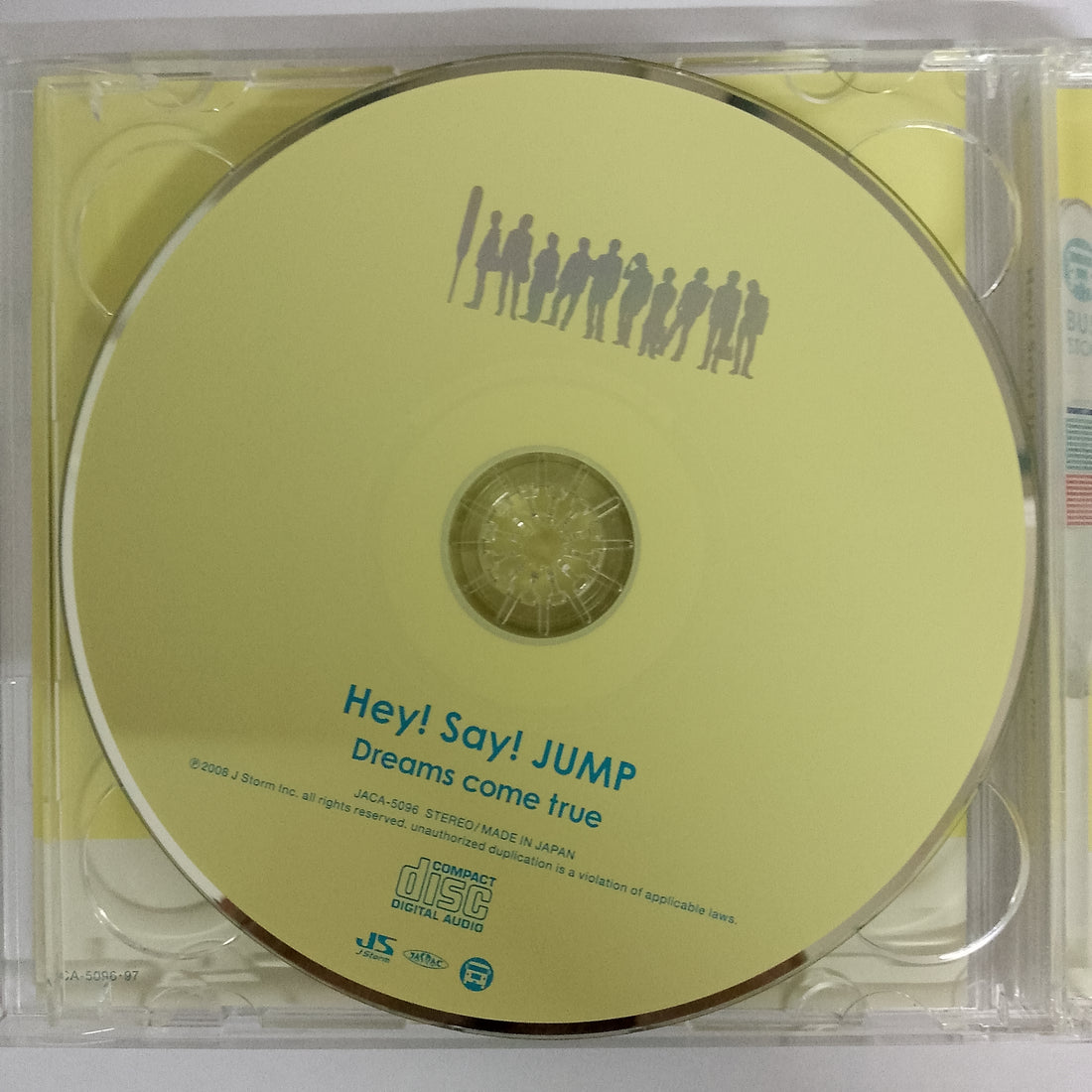 ซีดี Hey! Say! Jump - Dreams come true CD VG 1CD 1DVD