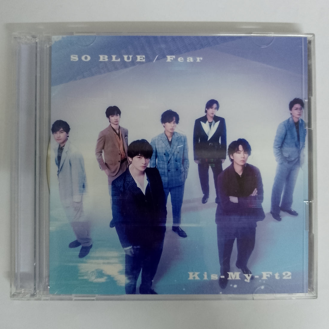 ซีดี Kis-My-Ft2 - So Blue / Fear CD VG+ 1CD 1DVD