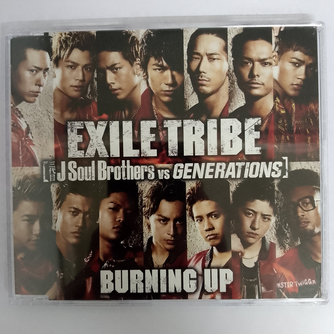 ซีดี J Soul Brothers Vs Generations - Exile Tribe - Burning Up CD VG+