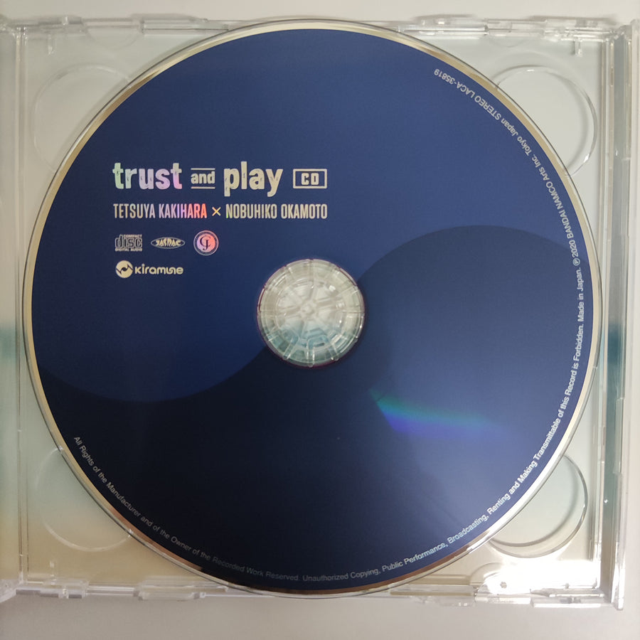 ซีดี Tetsuya Kakihara & Nobuhiko Okamoto - Trust And Play CD NM 1CD 1DVD