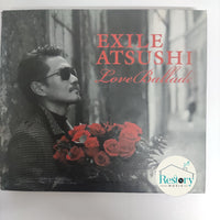 ซีดี Exile Atsushi - Love Ballade CD VG+ 1CD 1DVD