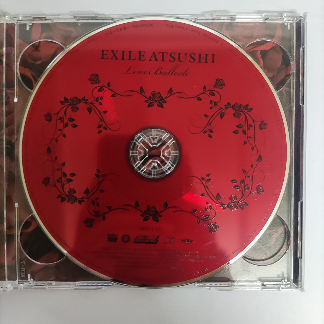ซีดี Exile Atsushi - Love Ballade CD VG+ 1CD 1DVD
