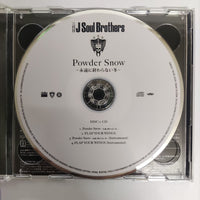 ซีดี J Soul Brothers - Powder Snow CD VG+ 1CD 1DVD