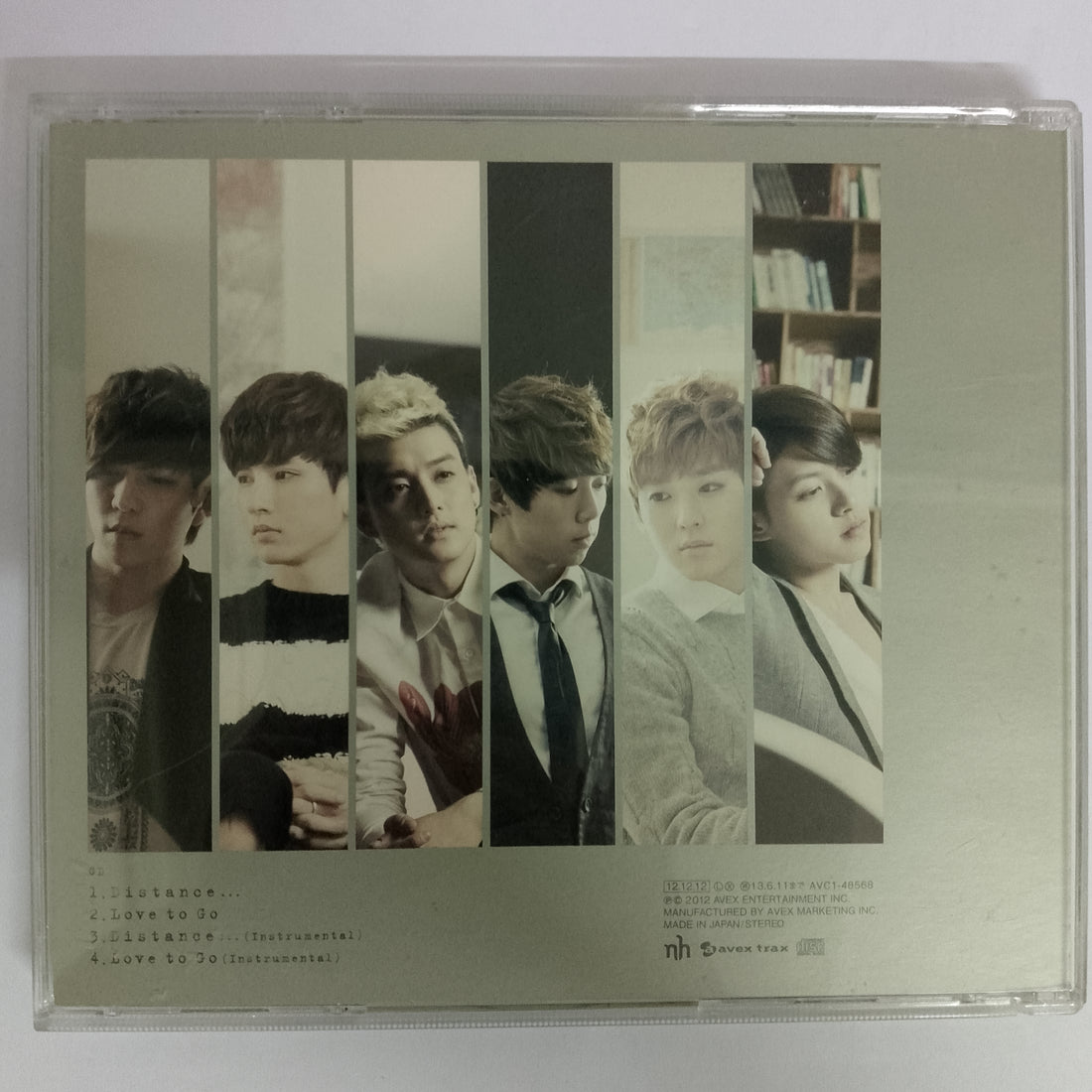 ซีดี U-KISS - Distance... CD VG+