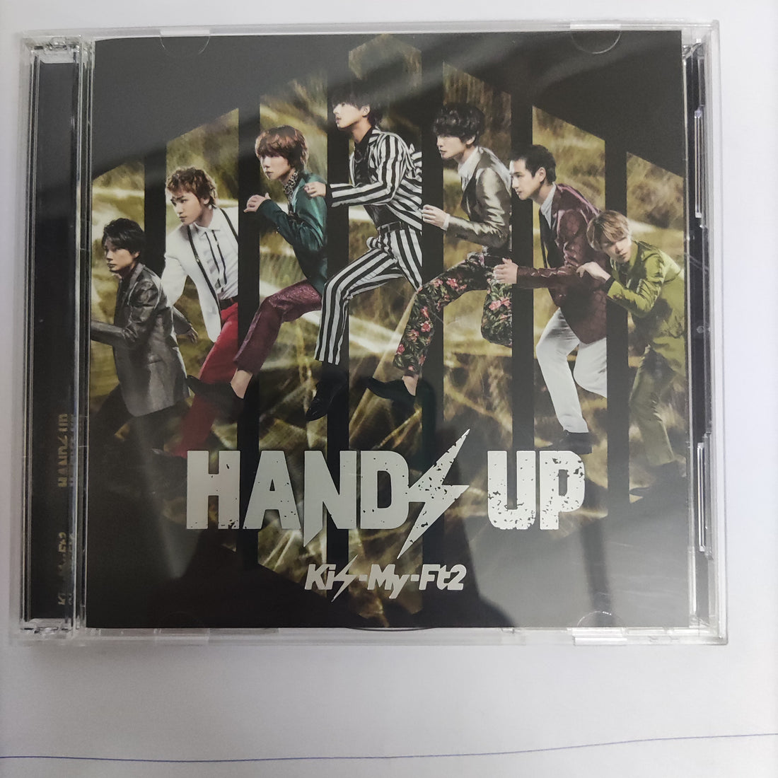 ซีดี Kis-My-Ft2 - Hand Up CD VG+ 1CD 1DVD