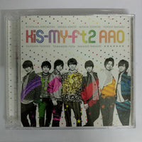 ซีดี Kis-My-Ft2 - AAO song CD VG+ 1CD 1DVD