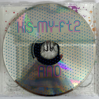 ซีดี Kis-My-Ft2 - AAO song CD VG+ 1CD 1DVD