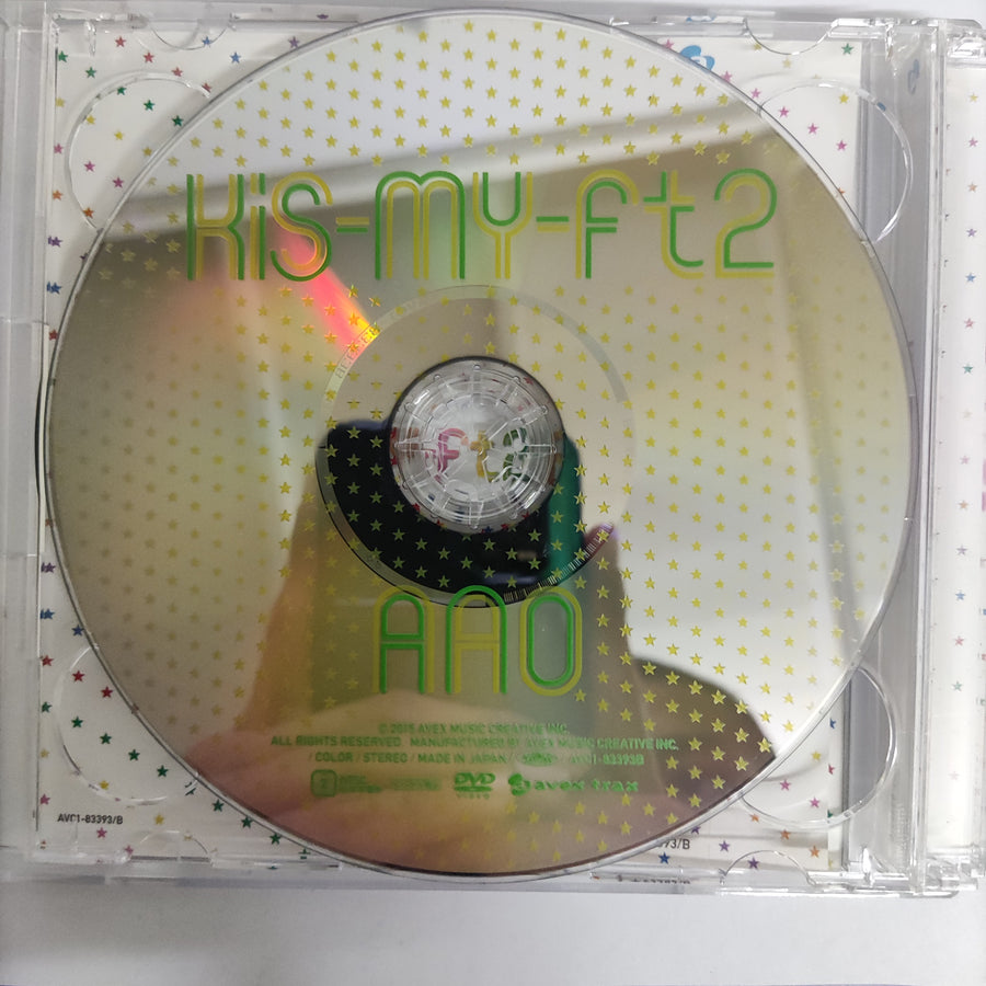 ซีดี Kis-My-Ft2 - AAO CD VG+ 1CD 1DVD