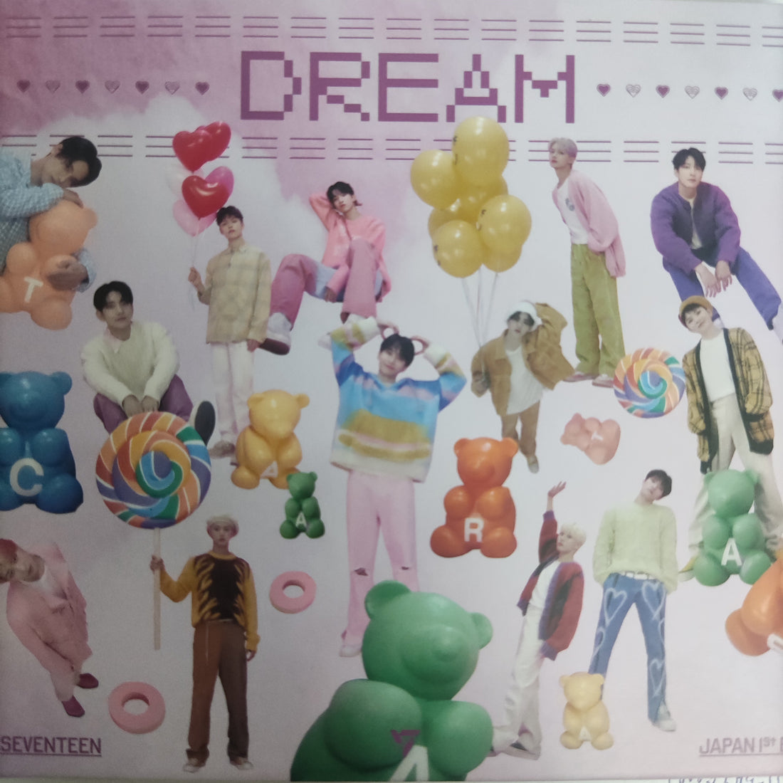 ซีดี Seventeen - Dream CD VG+