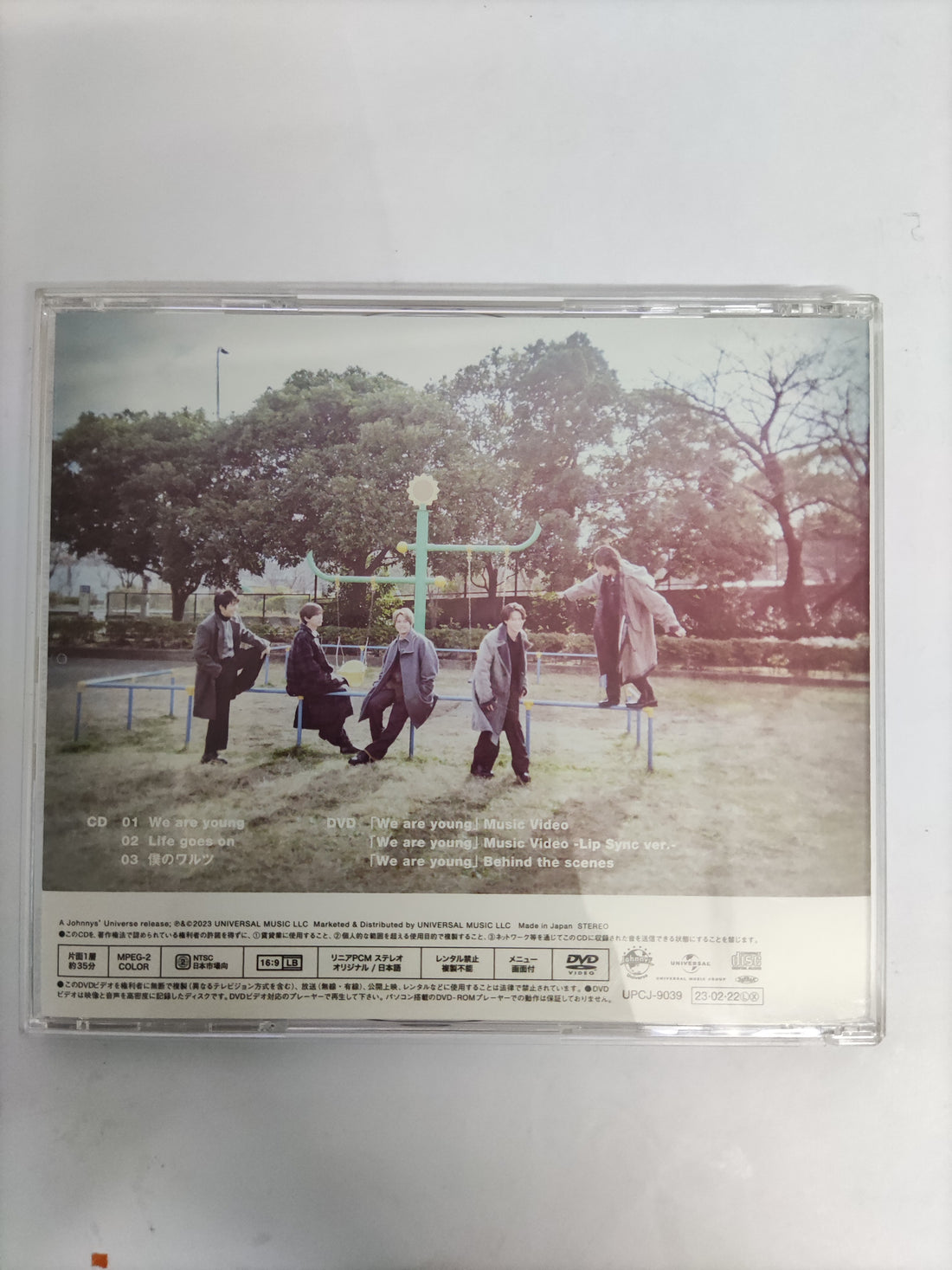 ซีดี King & Prince - We Are Young/Life Goes On CD VG+ 1CD 1DVD