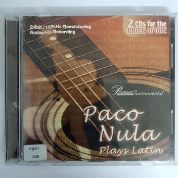 ซีดี Paco Nula - Play & Latin CD VG+ 2CDs