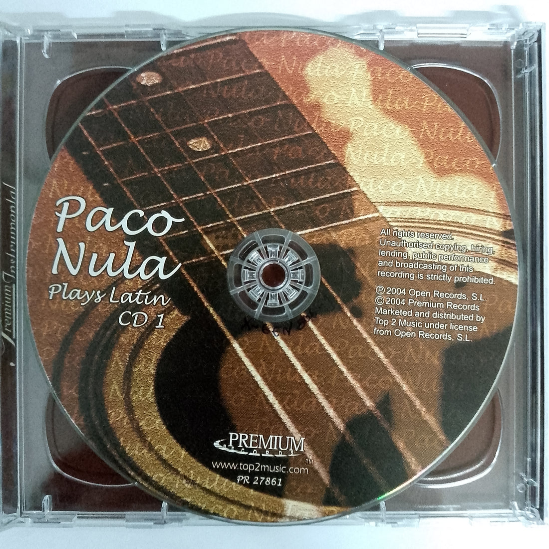 ซีดี Paco Nula - Play & Latin CD VG+ 2CDs