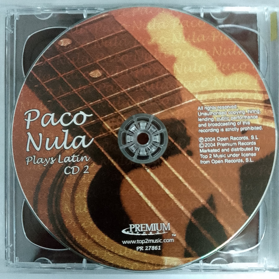 ซีดี Paco Nula - Play & Latin CD VG+ 2CDs