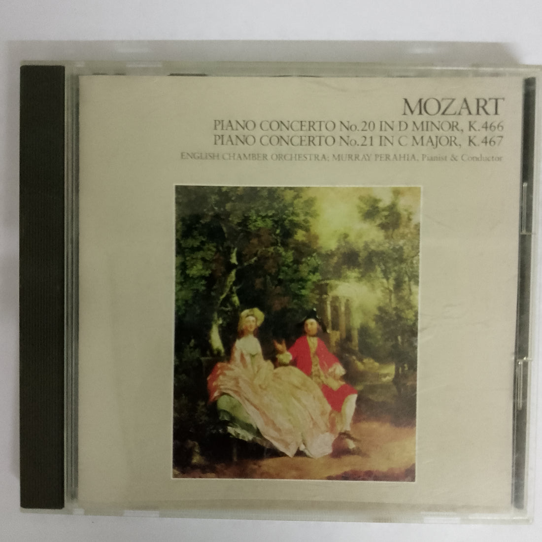 ซีดี Murray Perahia - Mozart / Piano Concerto No.20 Piano Concerto No.21 CD VG