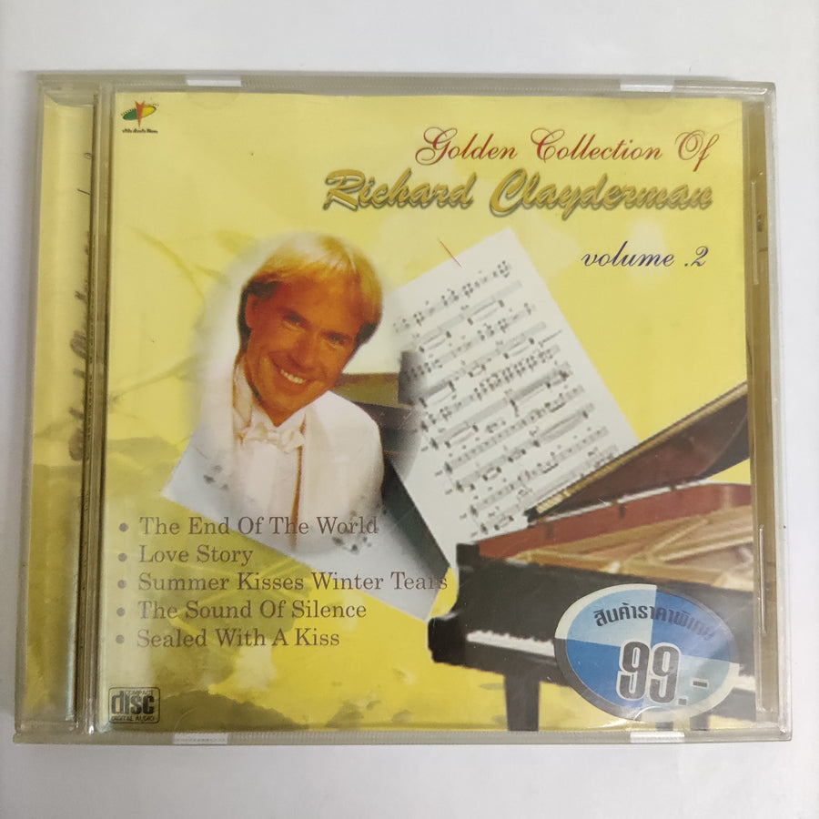 ซีดี Richard Clayderman - Golden Collection Vol.2 CD VG