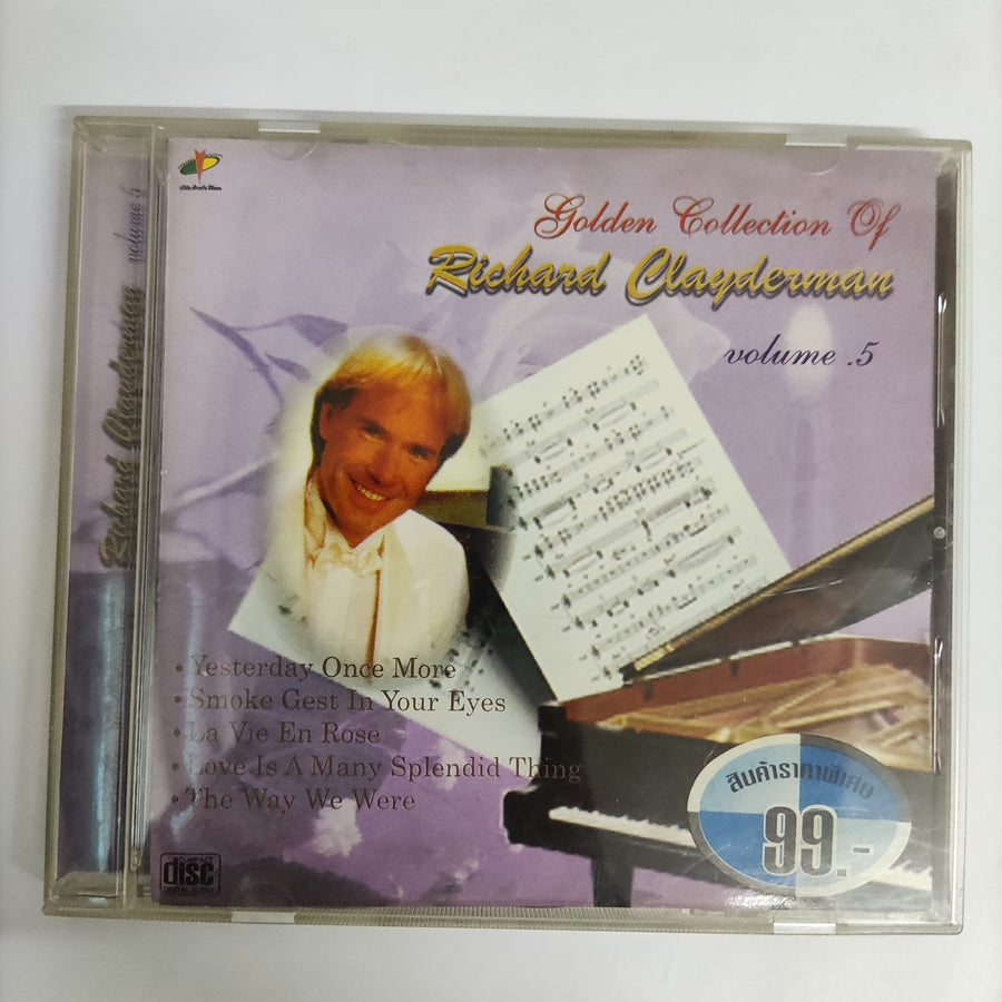 ซีดี Richard Clayderman - Golden Collection Vol.5 CD VG