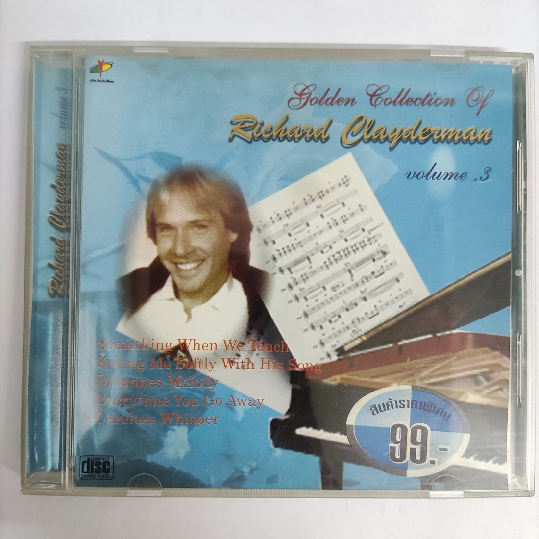 ซีดี Richard Clayderman - Golden Collection Vol.3 CD VG