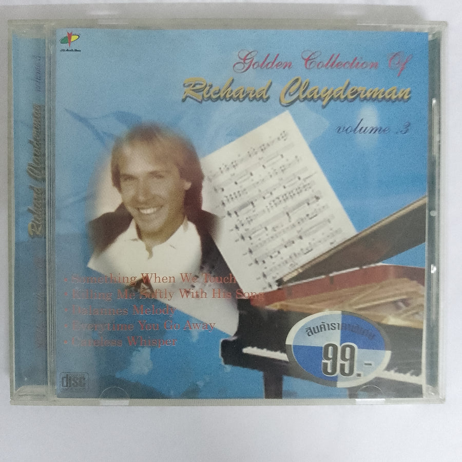 ซีดี Richard Clayderman - Golden Collection Vol.3 CD VG