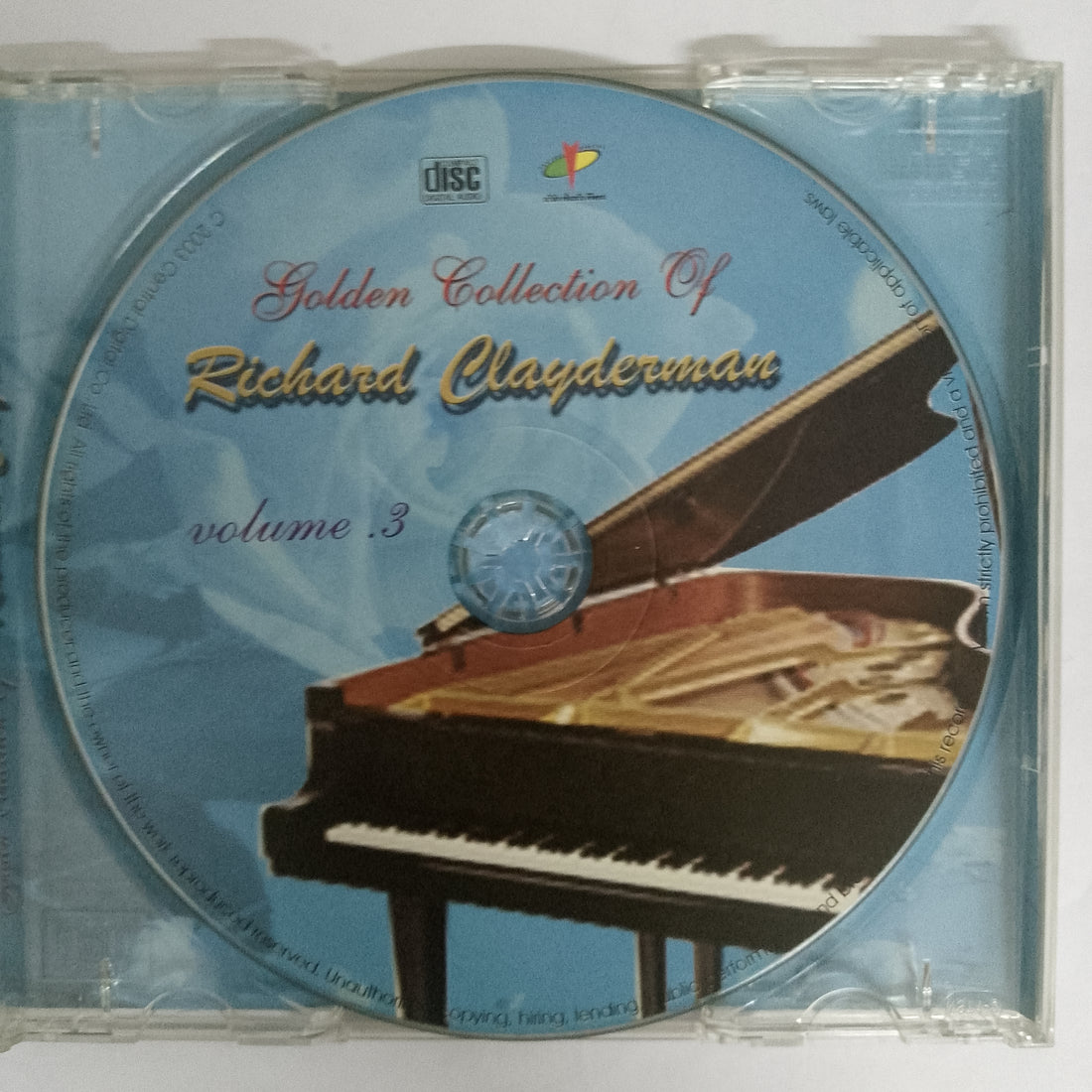 ซีดี Richard Clayderman - Golden Collection Vol.3 CD VG