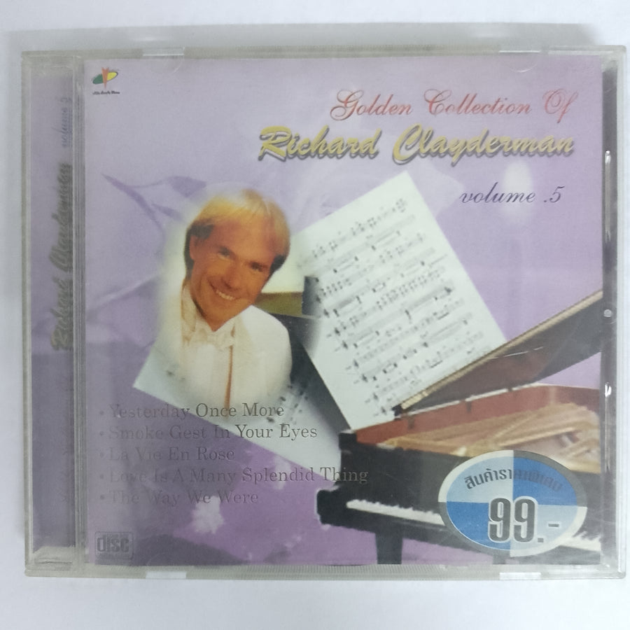 ซีดี Richard Clayderman - Golden Collection Vol.5 CD VG